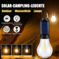 Zonne-energie tentverlichting, via USB oplaadbare LED-kampeerlantaarn