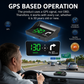 🚗🛰️ Head-Up Display (HUD) Auto-GPS Digitale snelheidsmeter (km/h-versie) – houd je ogen op de weg, voorkom boetes. 50% KORTING!