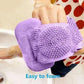 💥🛁 50% KORTING! Nooit meer je rug missen! Deze dubbelzijdige siliconen rugscrubber met lange steel exfolieert en masseert elke plek – zacht voor je huid, hygiënischer dan sponzen. Hangt droog op!