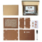 Houten spaarbox met telontwerp – 1.000/2.000/3.000/5.000/10.000 opties, voor munten en biljetten, herbruikbaar, eenvoudig zelf in elkaar te zetten. 50% KORTING!
