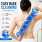 💥🛁 50% KORTING! Nooit meer je rug missen! Deze dubbelzijdige siliconen rugscrubber met lange steel exfolieert en masseert elke plek – zacht voor je huid, hygiënischer dan sponzen. Hangt droog op!