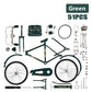 🔥Laatste dag-BESPAAR 50% UIT🔥-DIY Fiets Model Schaal