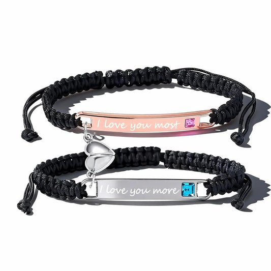 Verstelbare koppelarmbandenset