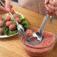 🍝 Stop met handmatig draaien! Dé roestvrijstalen gehaktbalvormer met ergonomisch handvat en ophanghaak – vormt uniforme ballen zonder plakken. 50% KORTING!