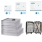 💥🧳 50% KORTING! Nooit meer een overvolle koffer! Deze X7 draadloze reisstofzuiger met 15 compressiezakken perst je bagage tot 80% kleiner – USB-oplaadbaar, 4000Pa zuigkracht!