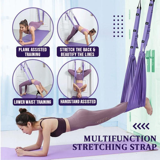 💗🩰 TIJDELIJKE AANBIEDING 50% KORTING! Van stramme schouders naar een zwanenhals en een strakke taille. Deze yoga-band maakt van elke stretch een stap richting een mooier, strakker en sierlijker jij.