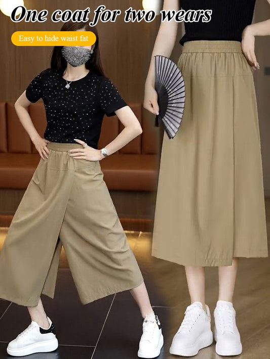 💕Grote Uitverkoop💕 Zomer Rechte Casual Acht Rok Broek