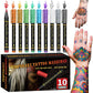 🎃🖌️ 50% KORTING! Stop met het knoeien met goedkope schmink! Deze markers blijven uren zitten, zijn huidvriendelijk en verdwijnen moeiteloos met water – klaar voor elk feestje.