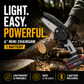 🌲🔋 50% KORTING! Zaag door 30cm dikke stammen met deze 6-inch mini-kettingzaag – 2 accu's, 2580W vermogen, borstelloze motor, automatische kettingsmering. Licht, sterk en snoerloos!
