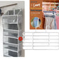 🚪✨ 50% UIT! Stop met het stapelen van troep in hoekjes! Deze 5-laags hangende organizer hangt achter elke deur of in elke kast, en ineens heb je een extra kast waar je niet eens voor hoeft te verbouwen!