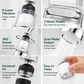 🚰🚫 50% KORTING! Stop met het kopen van dure flessen water! Dit 360° draaibare kraanfilter met 3 standen maakt van elke kraan een bron van puur, gefilterd water – geen kalk, geen roest, geen gespat.