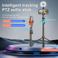 📸 Waarom een cameraman als je selfiestick je gezicht volgt? 180 cm, 360° draaibaar, ingebouwde camera en 2 invullampen – perfecte solo-opnames.