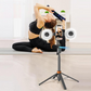 📸 Waarom een cameraman als je selfiestick je gezicht volgt? 180 cm, 360° draaibaar, ingebouwde camera en 2 invullampen – perfecte solo-opnames.