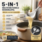 🍲🥄 5-in-1 keukenlepel | Scheppen, zeven, scheiden, malen & openen | 304 RVS | 23,5 cm | Vaatwasmachinebestendig | 50% KORTING!