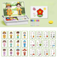 🧲👶 50% KORTING! Alsof je kind een onzichtbare gezichtskunstenaar wordt die met magnetische snuitjes eindeloos grappige smoelen tovert! Dubbelzijdig, reisvriendelijk en veilig – geen scherpe randjes, alleen creatieve explosies!