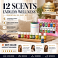 🔥Limited Time 50% Off！🎁🌺The fresh scent lifts your mood！🌷12-Pack Water Soluble Essential Oils Set