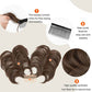 💇‍♀️ Waarom zou je nog ingewikkeld vlechten? Deze clip-in knot met zij kam geeft je direct een nonchalante, chique look – stevig vast, de hele dag.