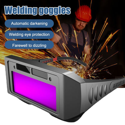 🥽⚡ 50% KORTING! Alsof je een bliksemsnelle schaduw voor je ogen hebt die elke vonk en UV-straal genadeloos tegenhoudt! Automatisch verduisterend, helder zicht, en je ogen blijven de hele dag fris.