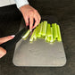 🥢 Antibacteriële Roestvrijstalen Snijplank - Duurzaam, Hygiënisch & Veelzijdig Voor Jouw Keuken!