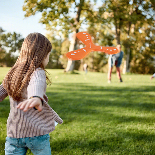 🥏🎯 50% KORTING! Aerodynamisch, stootvast en niet giftig. Deze boemerang frisbee vliegt soepel, keert altijd terug, en maakt van elke park- of stranddag een gegarandeerd succes!