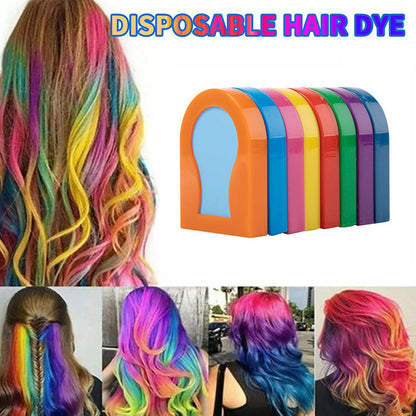 🎉👧 50% KORTING! Van gewoon naar glitter in één kam! Deze tijdelijke haarkrijtjes zijn veilig, milieuvriendelijk en ideaal voor kinderen, Halloween, Pasen & meer. 8 kleuren!