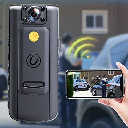 🛡️📷 50% KORTING! Wil je je dag vastleggen of bewijs verzamelen? Deze mini-camera met 180° draaibare lens, IR-nachtzicht en clipmontage is jouw ogen en oren, overal en altijd.