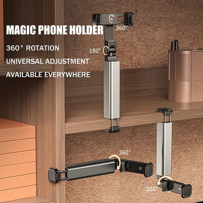 📱 Opvouwbare telefoonhouder – hoogte 3,93-5,5 inch, hoek 0°-72°, aluminium, anti-slip, 95 g, 12,2x3x2,7 cm, voor telefoon/tablet/Switch.