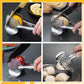 🍋 NU 50% KORTING! Creatieve Keukensnijder – Handzame snijhulp van voedselveilig aluminiumlegering, voor snel en eenvoudig snijden van citroen, tomaat, ui en zachte groenten & fruit.