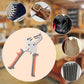 🔩 Stop met prutsen met losse ringen! Dé oogjestang met comfortabele grip en stevig metalen frame – voor dekzeil, canvas, leer en vinyl. 50% KORTING!
