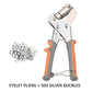 🔩 Stop met prutsen met losse ringen! Dé oogjestang met comfortabele grip en stevig metalen frame – voor dekzeil, canvas, leer en vinyl. 50% KORTING!
