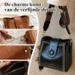 Vintage Mode Tas met Verstelbare Brede Schouderband