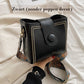 Vintage Mode Tas met Verstelbare Brede Schouderband