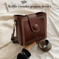 Vintage Mode Tas met Verstelbare Brede Schouderband