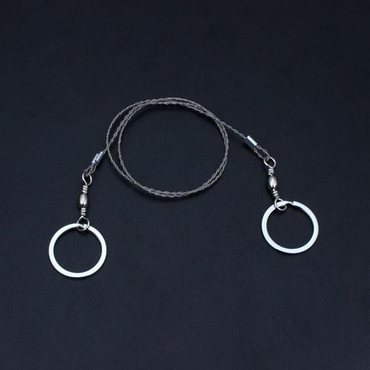 🌲⚙️ 50% KORTING! Stop met het vloeken in krappe hoeken waar je slijptol en zaag niks kunnen! Deze 4-strengs RVS draadzaag met ringen zaagt in alle richtingen en buigt waar ander gereedschap breekt – geen excuus meer!