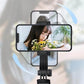 📸 Waarom een cameraman als je selfiestick je gezicht volgt? 180 cm, 360° draaibaar, ingebouwde camera en 2 invullampen – perfecte solo-opnames.