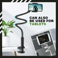 📱💥 50% KORTING! Nooit meer vermoeide handen of een stijve nek! Deze flexibele telefoonhouder met 360° rotatie en stevige aluminium arm houdt je telefoon of tablet precies waar jij wilt – handen vrij, comfortabel!