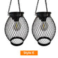 💡BEPERKTE KORTING 50% UIT🌟Retro metalen lantaarns op zonne-energie
