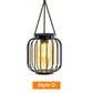 💡BEPERKTE KORTING 50% UIT🌟Retro metalen lantaarns op zonne-energie