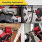 🔧⚡ 50% KORTING! Geen ruimte? Geen probleem! Deze ultraplatte dopsleuteladapters redden je uit élke krappe motorhel – krachtig Cr-Mo staal, magnetisch, en ze klikken strak in elkaar. Nooit meer knoeien in kleine hoekjes!