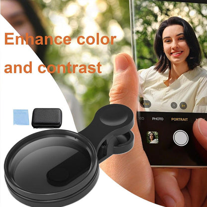 🌸Ultradunne Lens om Reflecties te Elimineren - HD Filter voor Mobiele Fotografie🌸