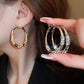 💎Cirkel Oorbellen met Zirkonia