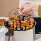 🍢💪 50% KORTING! Krokant vanbuiten, mals vanbinnen, met 80% minder olie. Deze verticale spieshouder voor de airfryer is het enige dat je nodig hebt voor sappige kip, biefstuk en garnalen.
