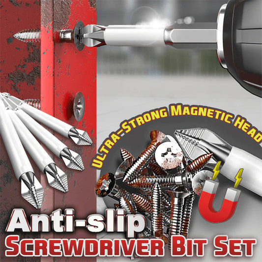 Anti-slip schroevendraaier bitse