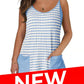 🔥2025 ZOMER NIEUWE STIJL 50% KORTING🎁Dames mouwloze zomerjurk met korte broek