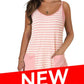 🔥2025 ZOMER NIEUWE STIJL 50% KORTING🎁Dames mouwloze zomerjurk met korte broek