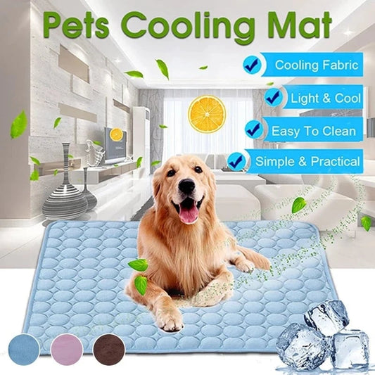 🐶🧊 50% KORTING! Stop met het zien van je hijgende huisdier op de hete vloer! Dit is geen gewoon matje, dit is een persoonlijke airco voor zijn vacht. De zijde absorbeert zijn hitte en blijft urenlang ijskoud!