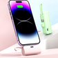 Draagbare Powerbank met Hoge Capaciteit en Ingebouwde Kabels