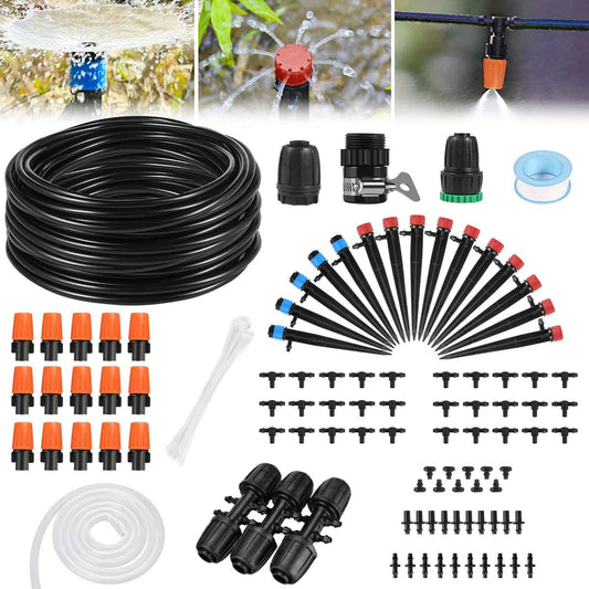 Tuin automatische micro-irrigatieslangenkits, waterbesparende sproeier