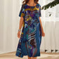⏳Tijdelijke aanbieding⏰Tropical Breeze-jurk