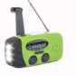 Multifunctionele draagbare noodradio op zonne-energie – powerbank, handzwengel en weerswaarschuwingen voor buitenactiviteiten en rampenparaatheid